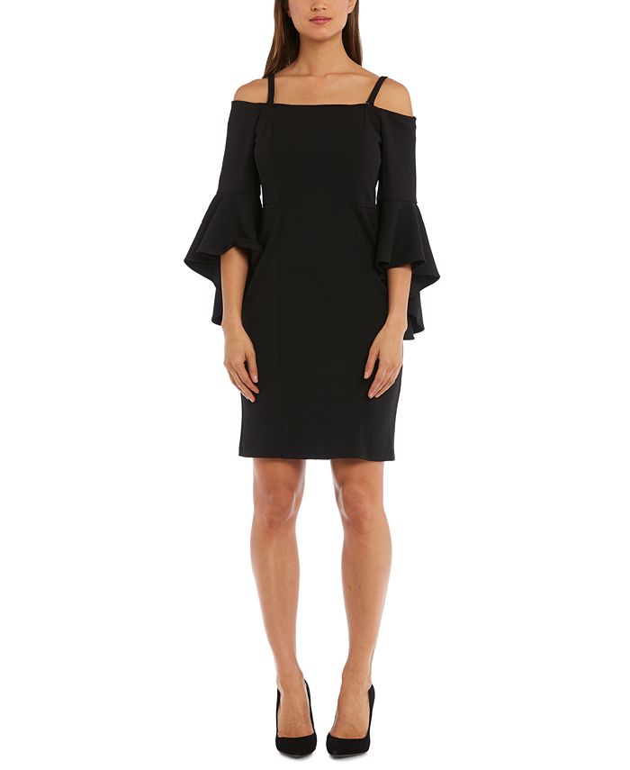 R & M Richards Bell-Sleeve Sheath Dress - Macy's