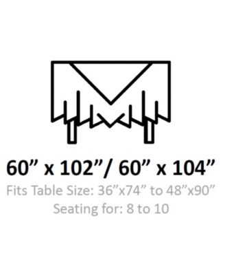 Holiday Nouveau 60" x 104" Tablecloth