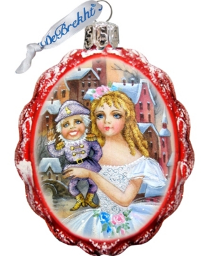 G.debrekht Nutcracker Keepsake Glass Ornament In Multi