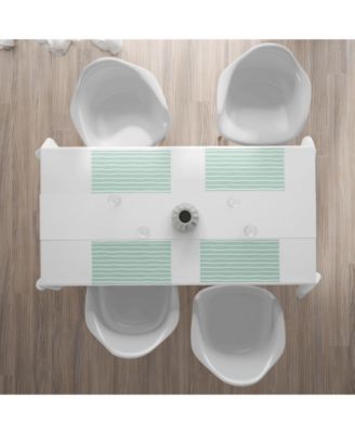 Коврики для столовых приборов Ambesonne мятного цвета набор из 4 штук 9690₽