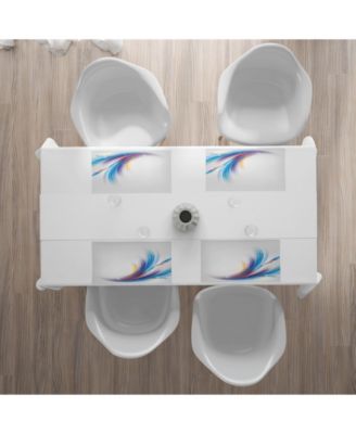 Коврики для столовых приборов Ambesonne Abstract, набор из 4 штук