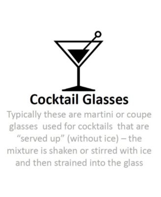 Rock Martini Glass