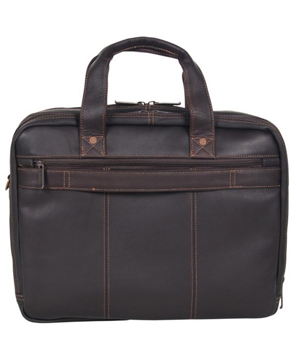 Kenneth Cole Reaction Colombian Leather Laptop Briefcase & Reviews ...