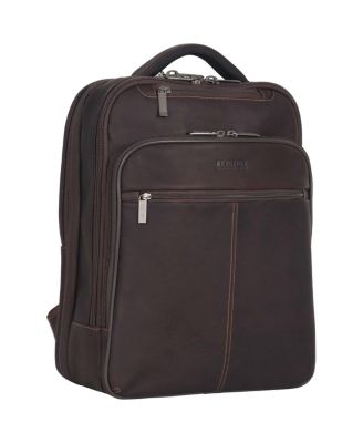 kenneth cole leather backpack