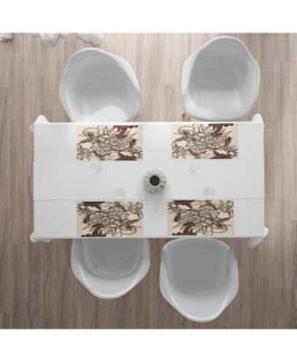 Коврики для столовых приборов Ambesonne 