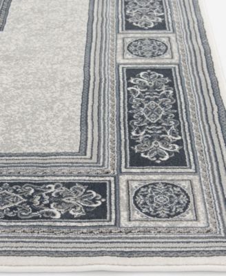 CLOSEOUT! Sanford Milan 2831OF69MA Gray 5'3" x 7'7" Area Rug