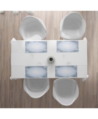 Коврики для столовых приборов Ambesonne Ombre, набор из 4 штук