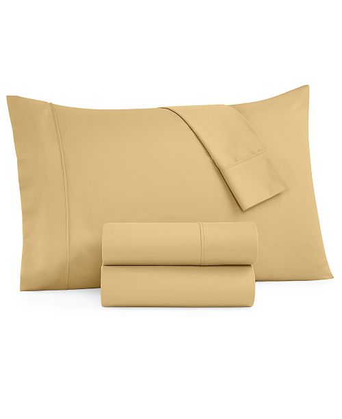 Aq Textiles Parker 1200 Thread Count 4 Pc Full Sheet Set