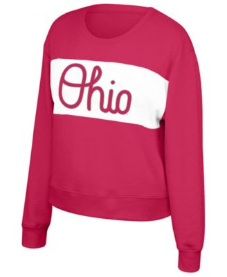 ohio state red sweatshirt