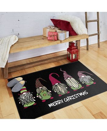 Mohawk - Christmas Gnomes Accent Rug, 24" x 40"
