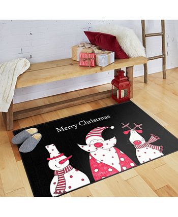 Mohawk - Christmas Friends Accent Rug, 18" x 30"