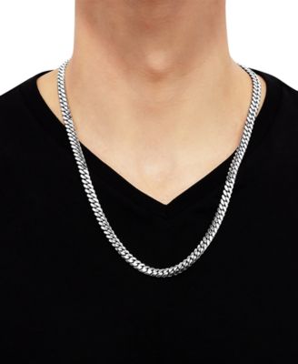 Cuban Link 22 Chain Necklace in 18k Gold-Plated Sterling Silver