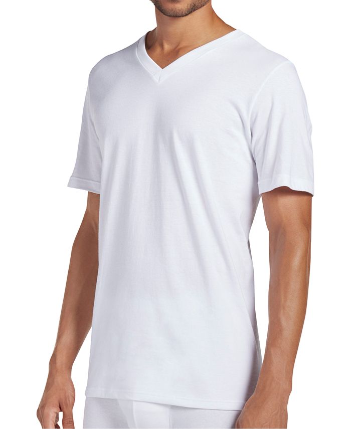 Jockey Men's Classic Vneck Undershirt, Pack of 3 Macy's