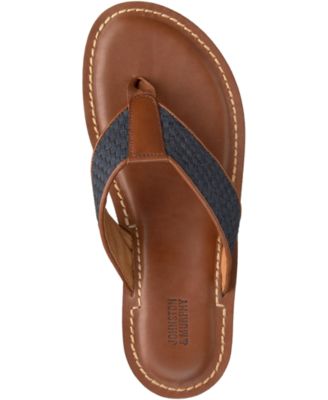 johnston and murphy mens flip flops