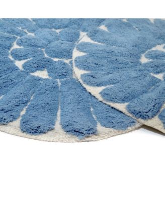 Bursting Flower 2-Pc. Bath Rug Set