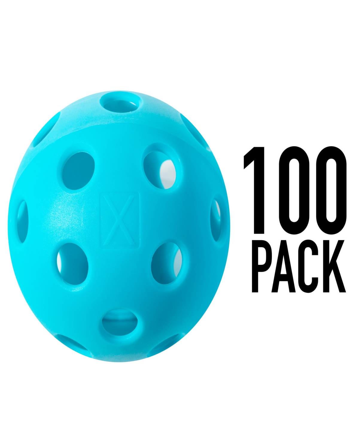 Franklin Sports X-26 Pickleballs - Indoor - 100 Pack - Usapa Approved