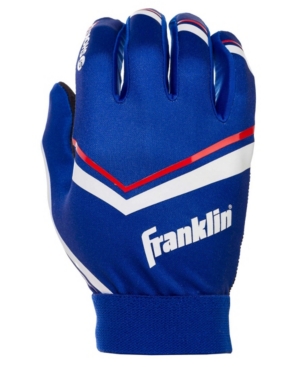 Franklin Sports Shoktak Youth Football Receiver Gloves - Youth In Royal Blue
