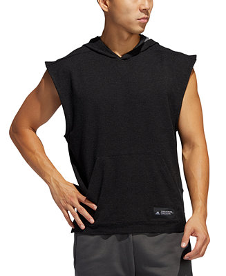 adidas Men's Sleeveless Hoodie T-Shirt - Macy's
