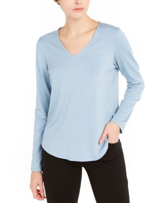 Eileen Fisher V Neck Top Created for Macy s Macy s