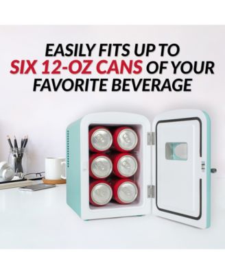 Nostalgia Retro 6-Can Personal Refrigerator RF6RRAQ