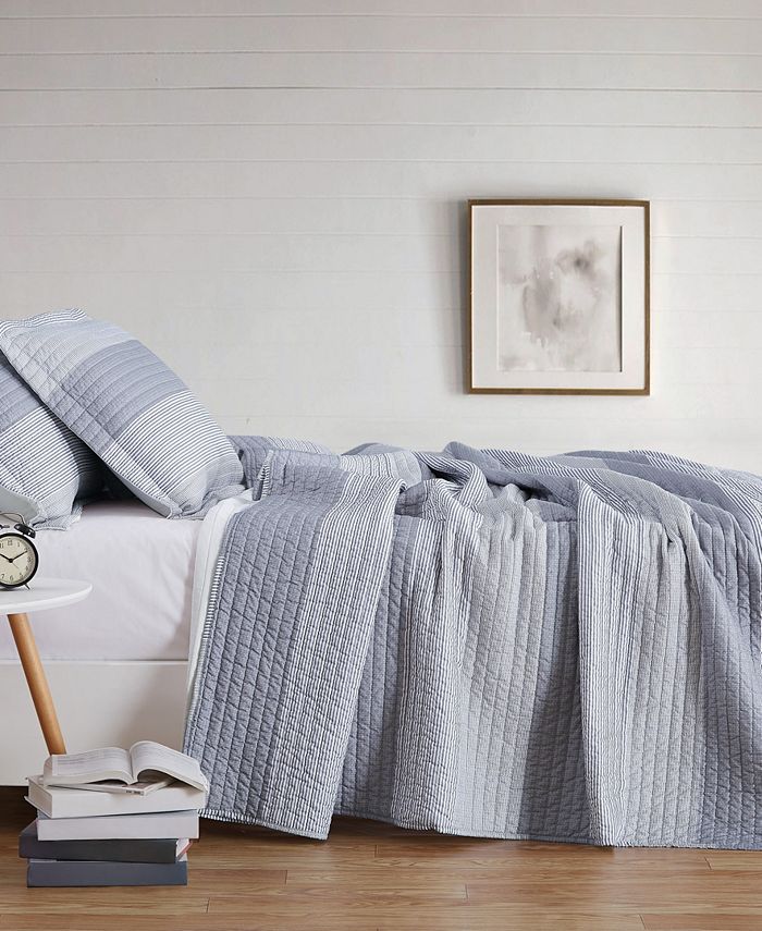Macy's Truly Soft Multi Stripe King Quilt Set Macy's