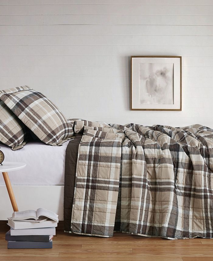 Truly Soft Paulette Plaid Twin XL Quilt Set Macy's