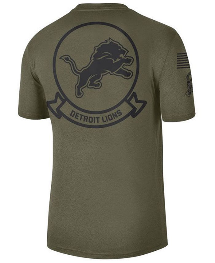 Nike Men's Detroit Lions Salute To Service Seal TShirt Macy's