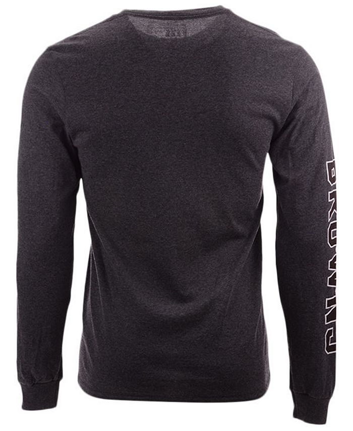 Authentic NFL Apparel Men's Cleveland Browns Zone Read Long Sleeve T