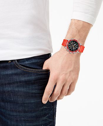 Citizen Eco Drive Men s Promaster Sailhawk Analog Digital Orange