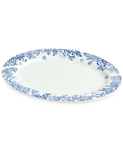 Martha Stewart Collection English Garden Platter Created For