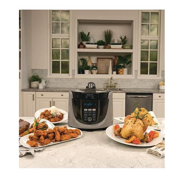 NuWave 33801 Duet Pressure Cooker & Air Fryer Combo & Reviews Small