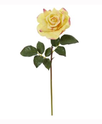 Nearly Natural - 20in. Rose Artificial Flower Set of 6
