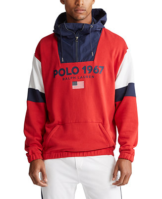 Polo Ralph Lauren Men's Polo Fleece Hoodie - Macy's