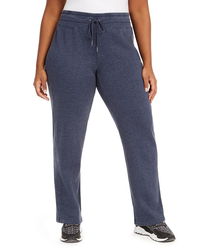 Calvin Klein Plus Size Fleece Sweatpants - Macy's