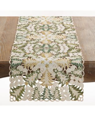 Настольная дорожка для праздничной рождественской елки из коллекции Saro Lifestyle Panettone