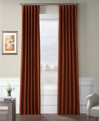 Exclusive Fabrics & Furnishings Bellino Blackout Curtain Panels - Macy's