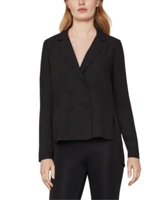 BCBGMAXAZRIA - High-Low Faux-Wrap Top