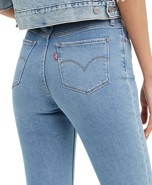 724 high rise straight jeans stellar blue