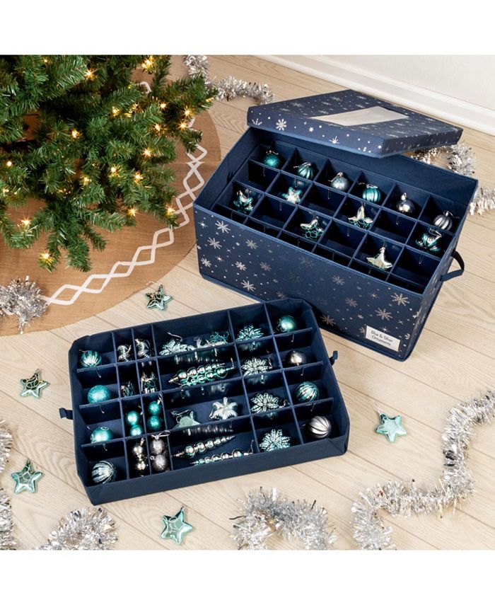 Honey Can Do Deluxe 72Cube Ornament Storage Box Macy's