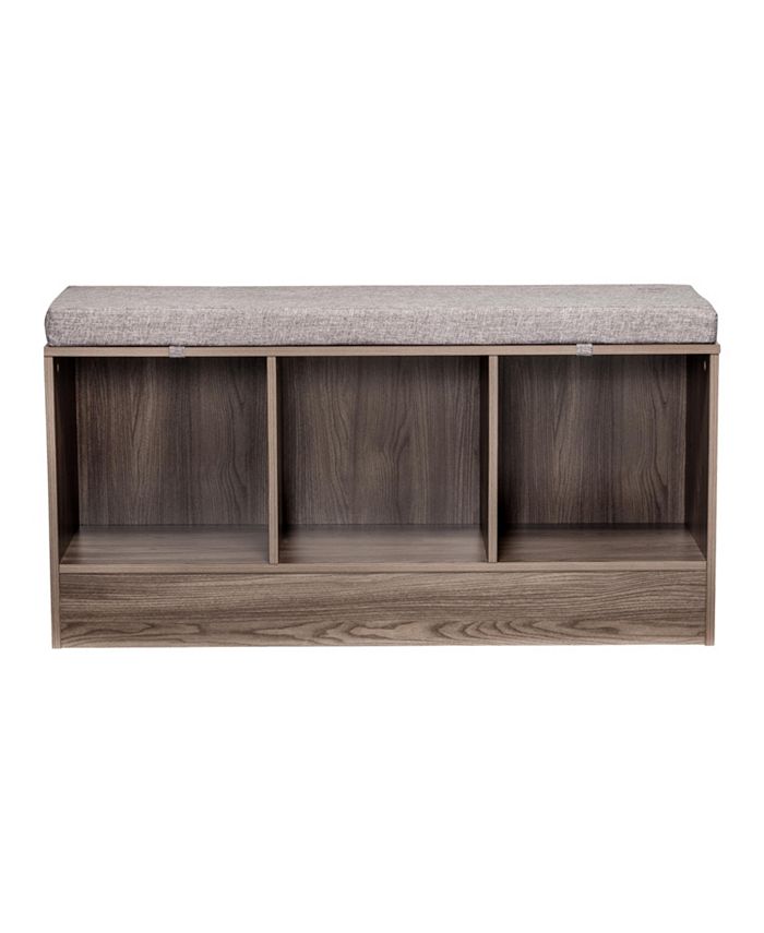 Honey Can Do Entryway Bench with Storage Shelves Macy's