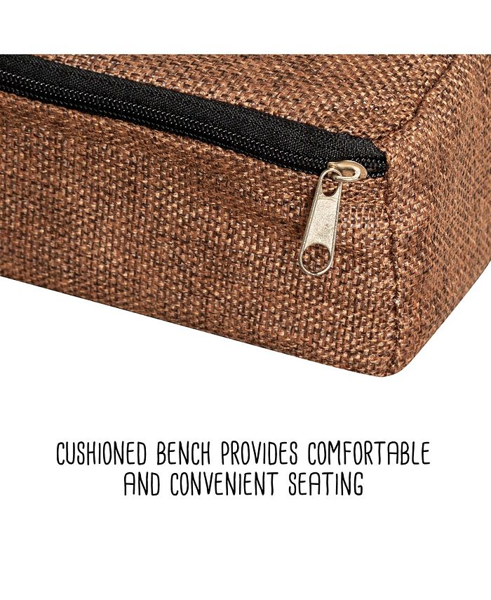 Honey Can Do Entryway Bench with Storage Shelves Macy's