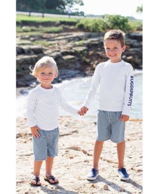 The Children's Place Boys' Swim Trunks & Rash Guard Set - UPF 50+ Sun Protection