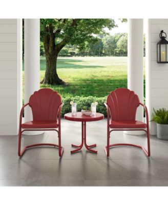 Tulip 3 Piece Metal Conversation Seating Set