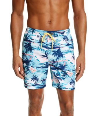 macys mens swim trunks