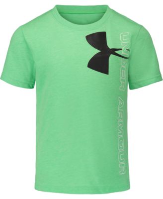 under armour t shirts kids green