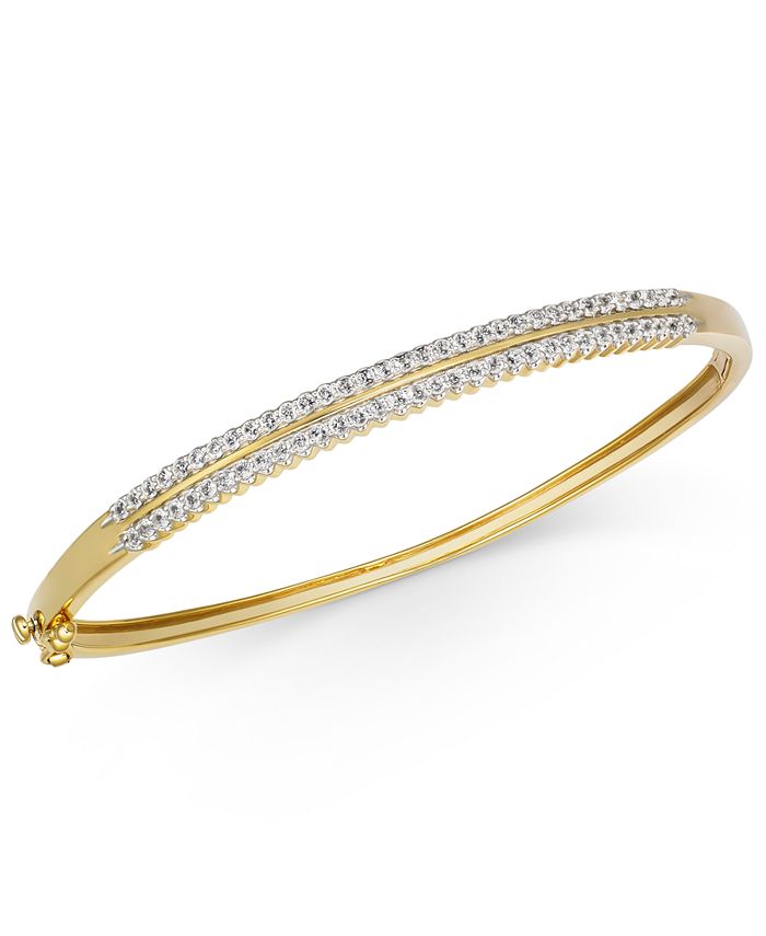 Macy's diamond bangle bracelets sale