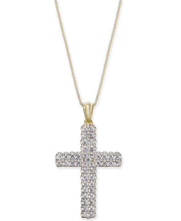 Macy's Diamond Cross 18
