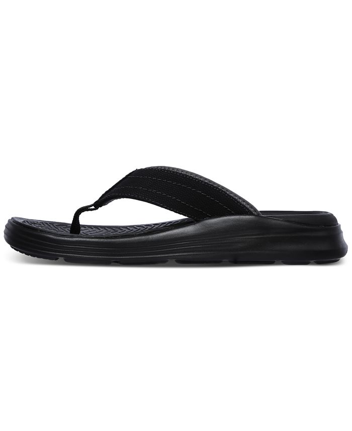 Skechers Men's Relaxed Fit Sargo Wolters Thong Sandals from Finish Line ...