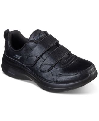 womens black velcro shoes