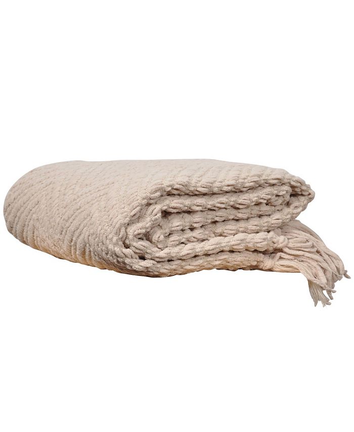 Large chenille hotsell throw